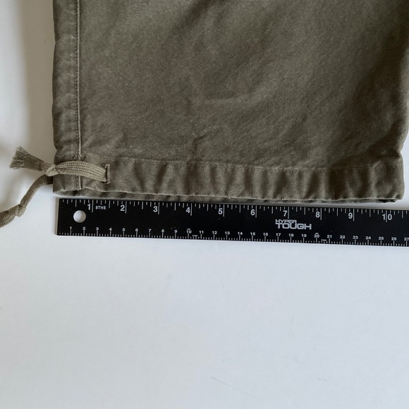 Greg Lauren Army Jacket Shorts XL- 4 Army Green Tent Cargo Tactical Durable - Picture 12 of 13